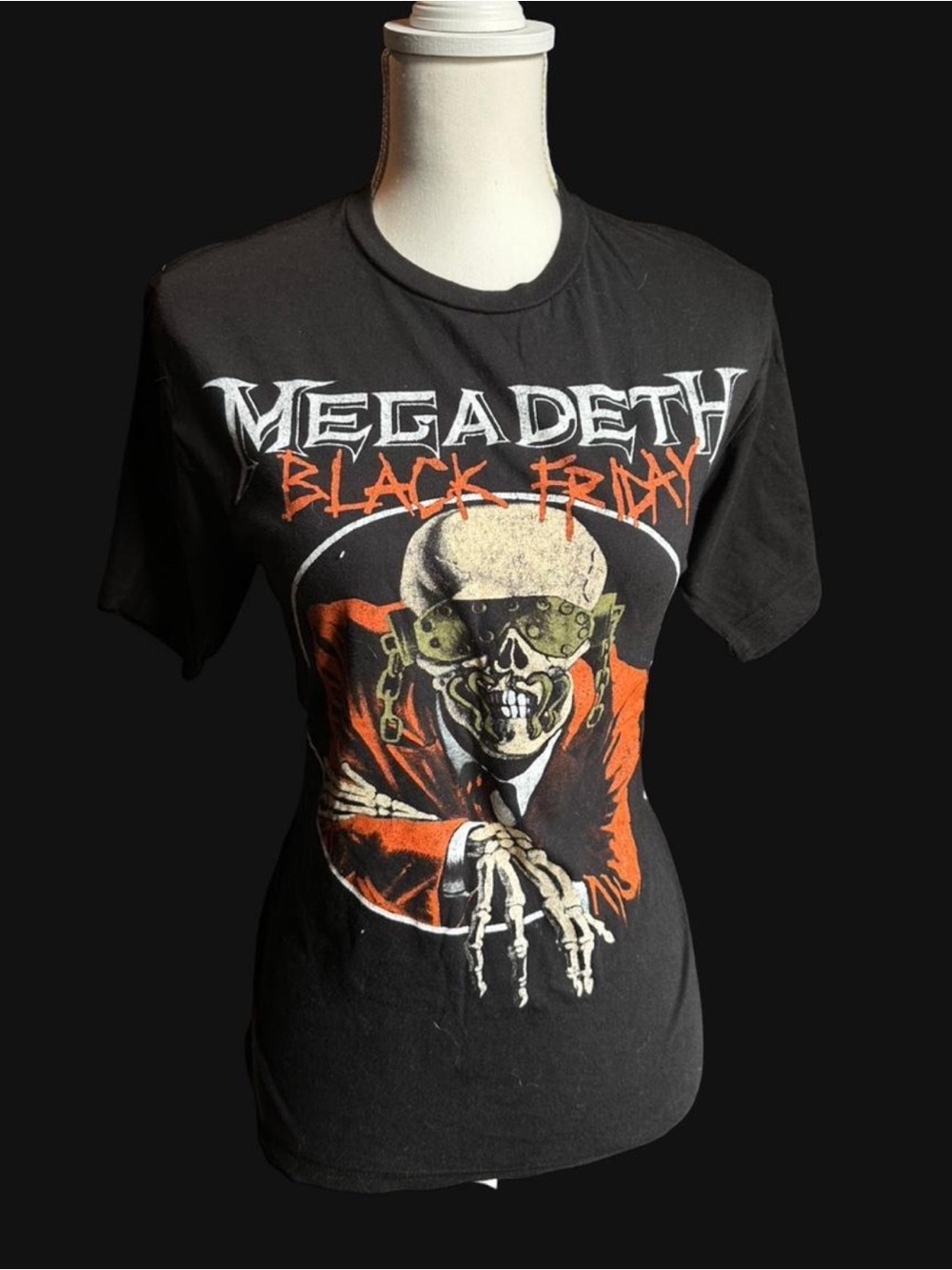 Black Friday Graphic Tee - Black with Orange Print